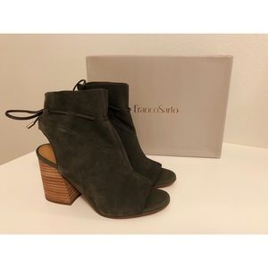 Franco Sarto Fenwick Peep Toe Bootie
